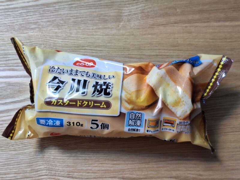 今川焼のパッケージ表